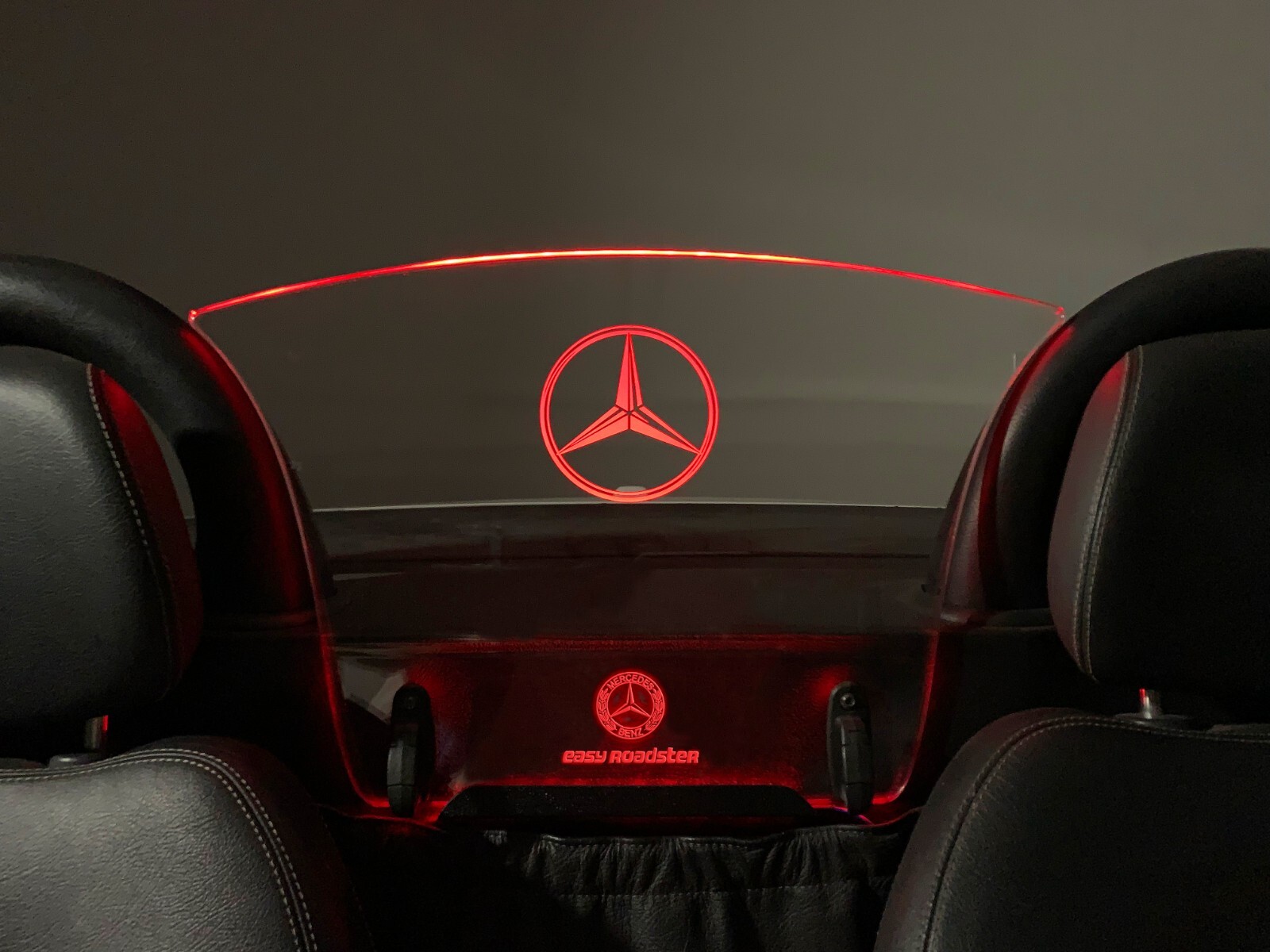 1997-2004 Wind Deflector Fits Mercedes-Benz SLK R170 Windscreen Illumination Kit 1997-2004 Wind Deflector Fits Mercedes-Benz SLK R170 Windscreen Illumination Kit