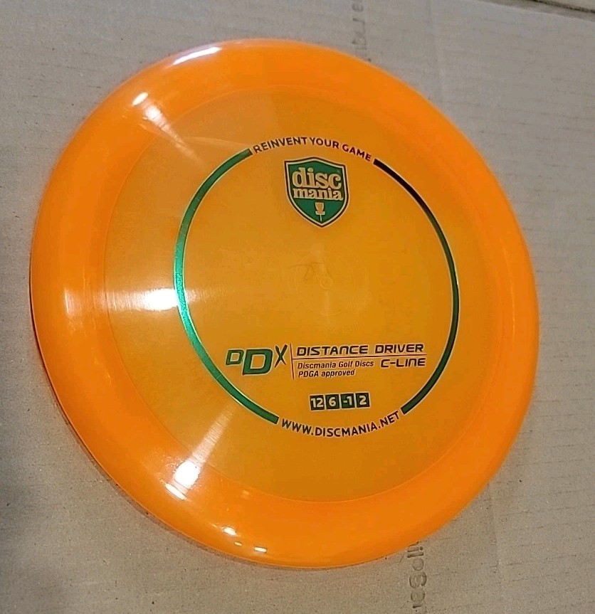 NEW Discmania C-Line DDX INNOVA MADE OOP RARE 175g Orange W/ Green Foil