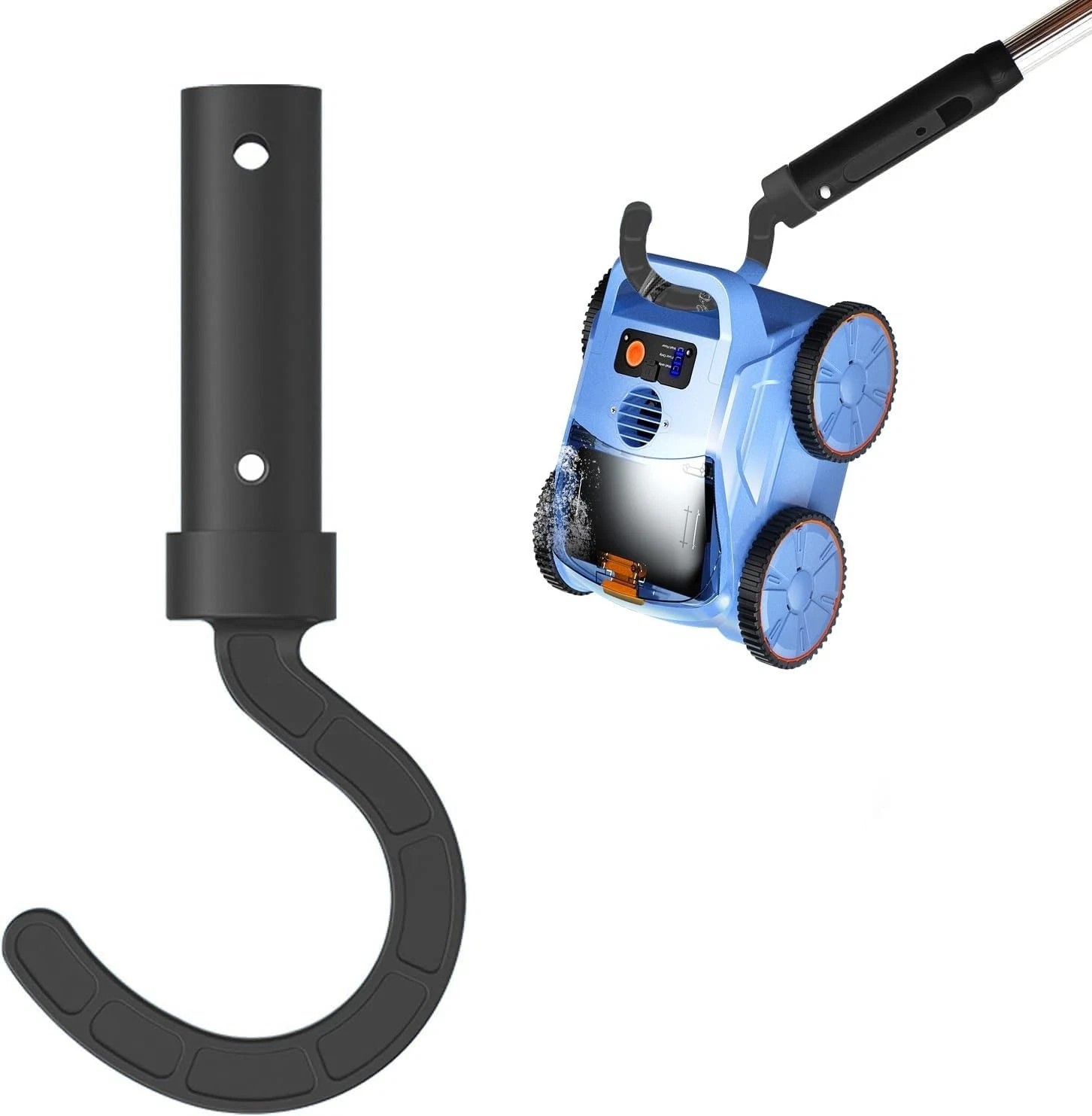 Universal Black Hook Seauto Pool Cleaner Accessory For All Robotic Pool Vacuum