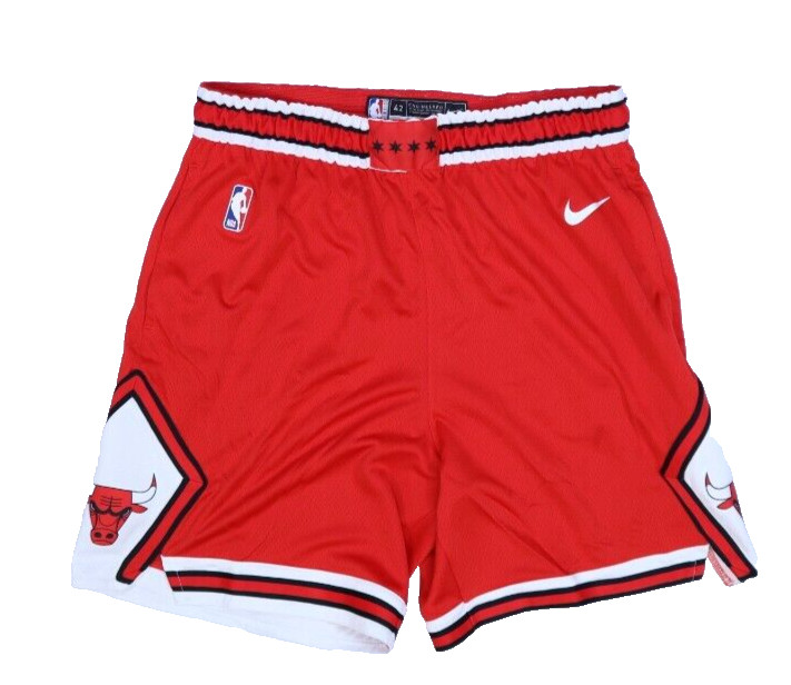 Chicago Bulls Nike Men\'s NBA Red Swingman Shorts Icon Edition Size XL 42 NWT