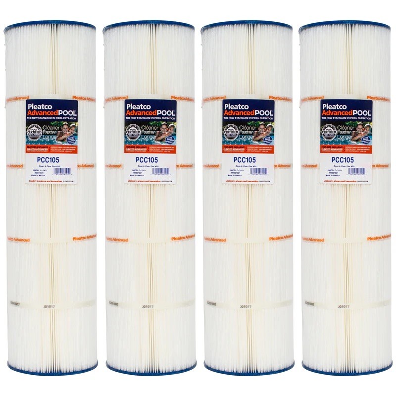 Pleatco PCC105-PAK4 Clean & Clear Plus 420 Pool Filter - 4 Pack Pleatco PCC105-PAK4 Clean & Clear Plus 420 Pool Filter - 4 Pack