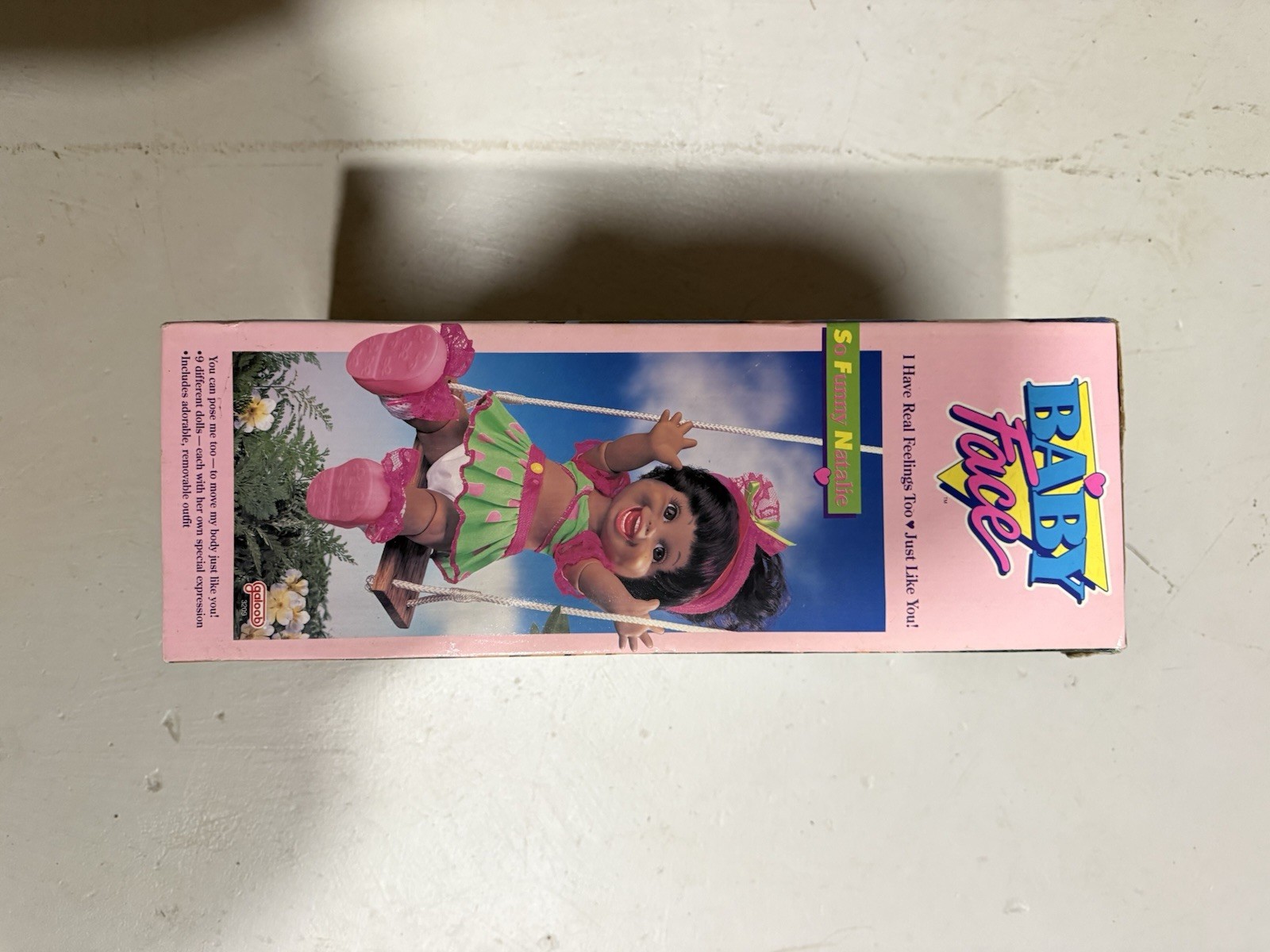 Vintage Galoob Baby Face DollSo Funny Natalie\