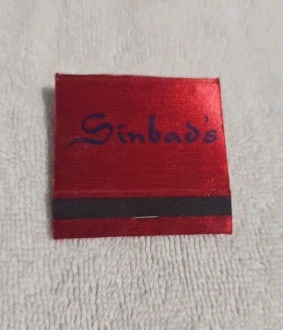 Vintage Matchbook Cocktails At Sinbad’s Santa Monica Pier CA Matches Unstruck Vintage Matchbook Cocktails At Sinbad’s Santa Monica Pier CA Matches Unstruck