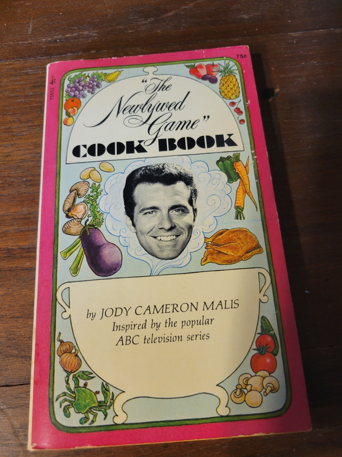 Vintage 1971 The Newlywed Game Cookbook by Jody Cameron Malis Pocket Book