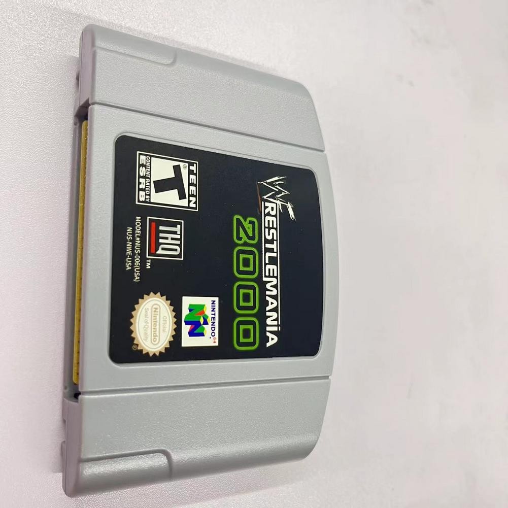 WWF WrestleMania 2000 - Nintendo 64 (N64) Fast shipping Ready to play Near mint