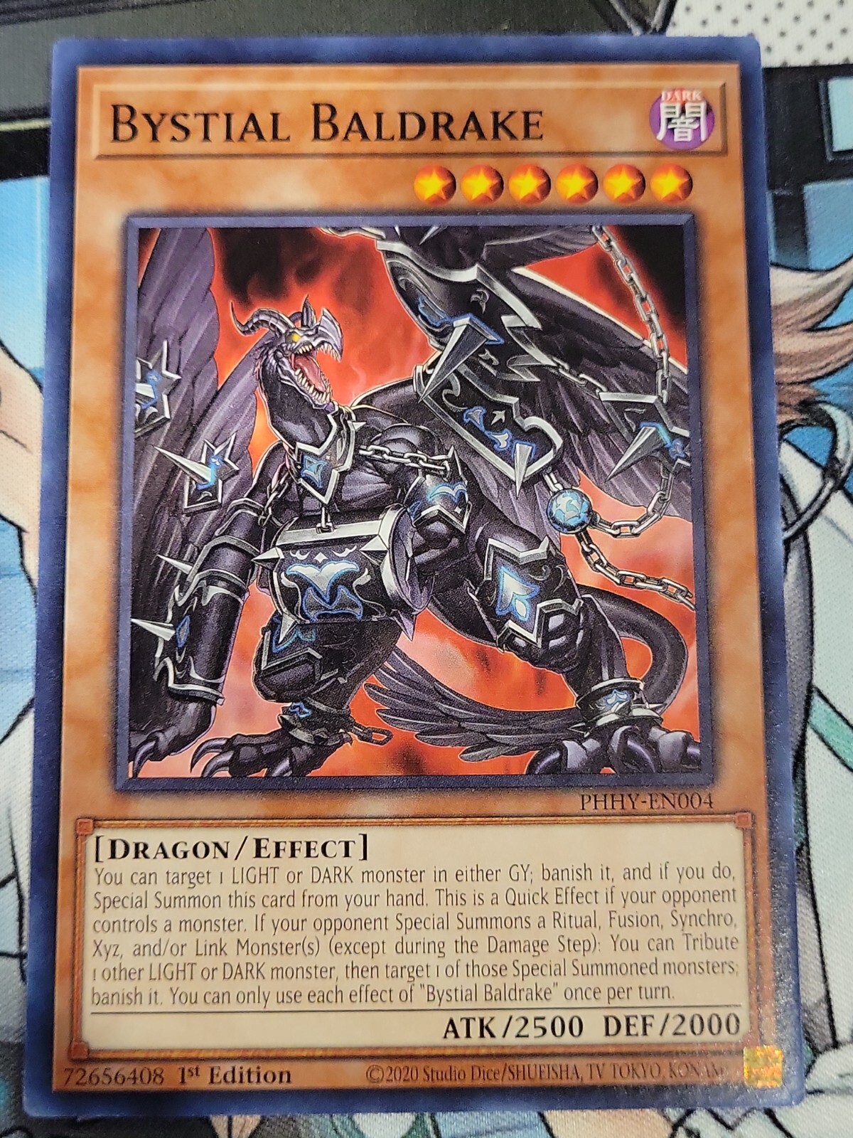 Yugioh Bystial Baldrake PHHY-EN004 Common 1st Ed NM Yugioh Bystial Baldrake PHHY-EN004 Common 1st Ed NM