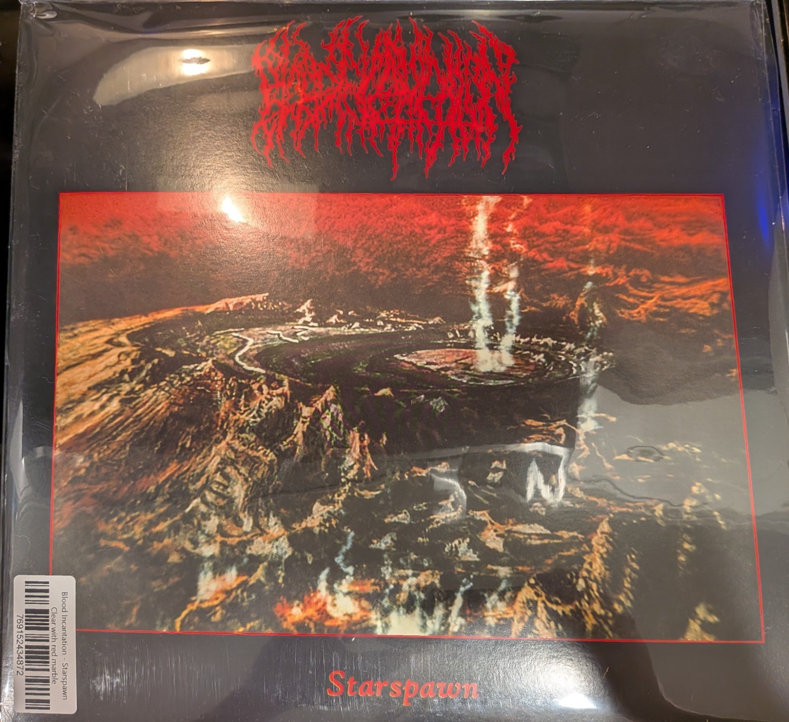 Blood Incantation - Starspawn LP Clear/Red Marble Vinyl Dark Descent Records Blood Incantation - Starspawn LP Clear/Red Marble Vinyl Dark Descent Records