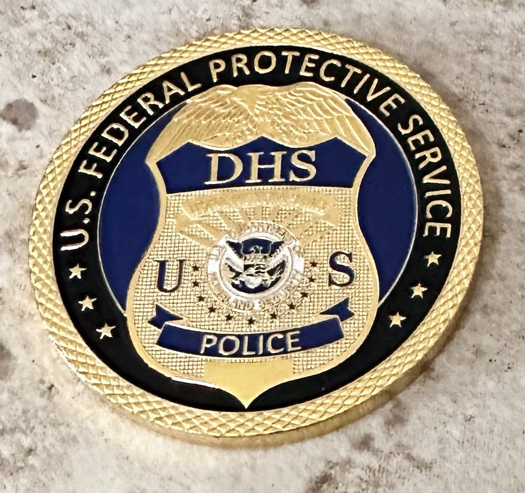US Federal Protective Service Challenge Coin ·IN STOCK· ·FAST SHIPPING· ·NEW·