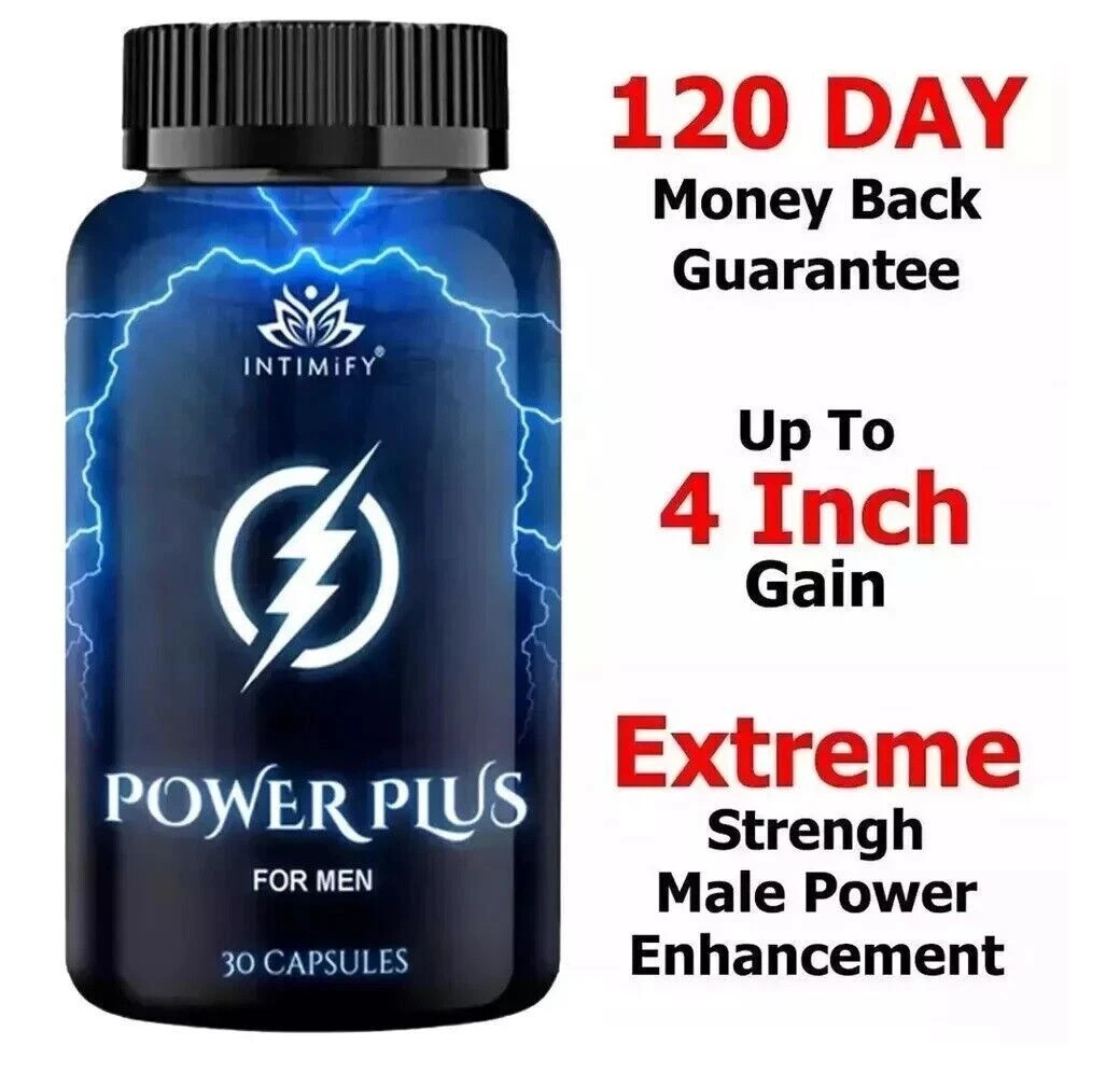 Intimify Power Plus Strong Male Enhancement Pills 100% Herbal Formula for MEN