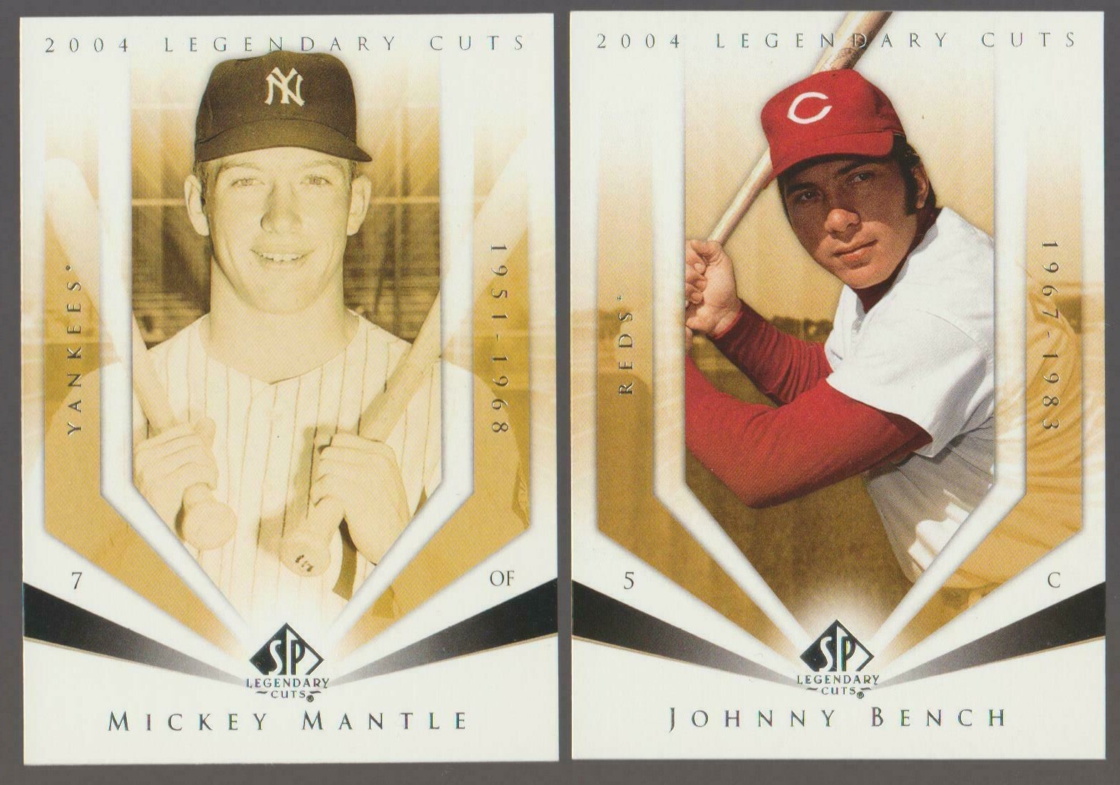 2004 UPPER DECK SP LEGENDARY CUTS BASEBALL YOU PICK #1 - #126 * * 2004 UPPER DECK SP LEGENDARY CUTS BASEBALL YOU PICK #1 - #126 * *