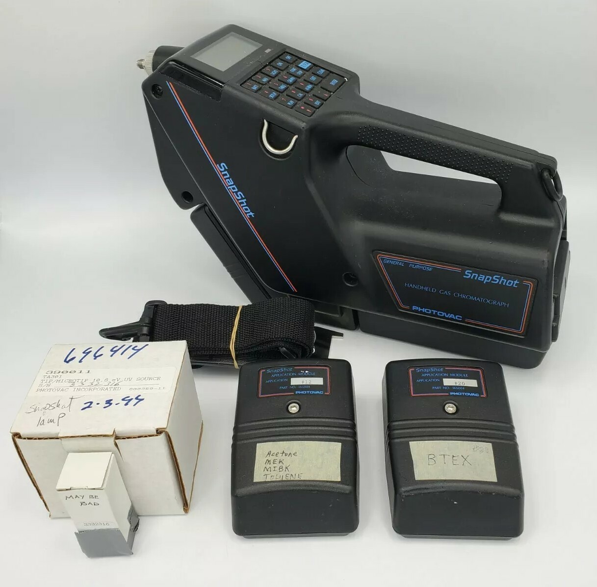SnapShot Photovac Microtip Hand-held Gas Chromatograph Analyzer Module Microtip 