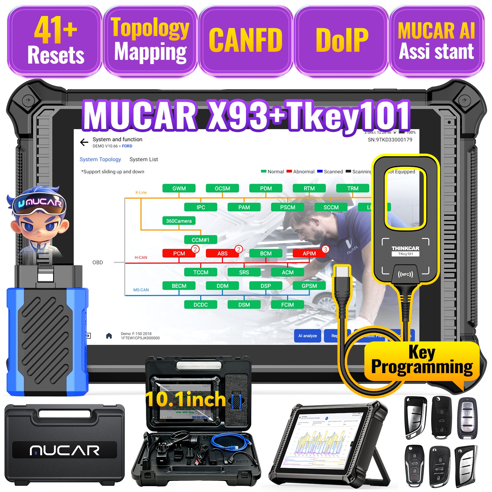 MUCAR X93 10.1\