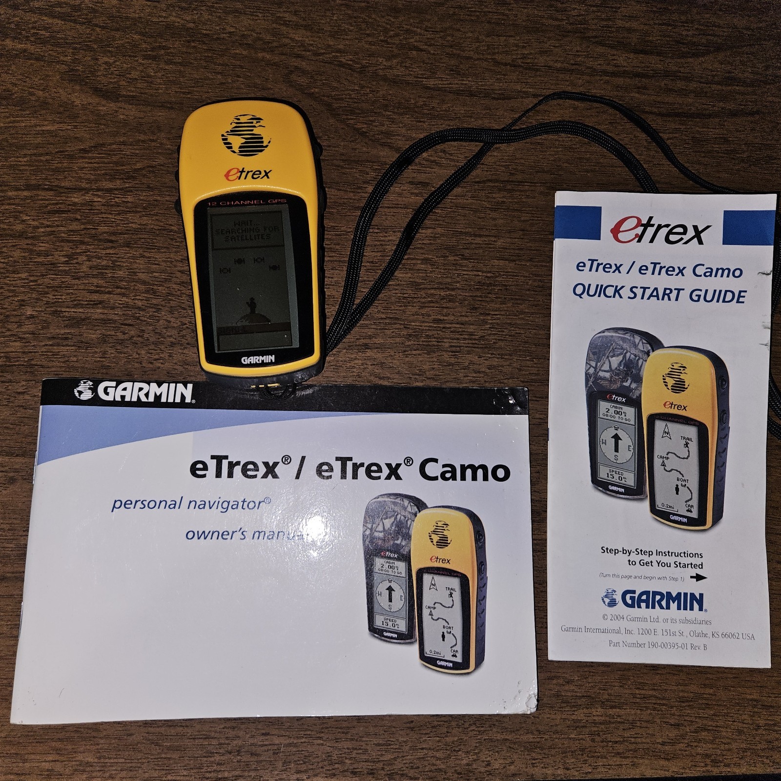 Garmin Etrex 12 channel Handheld GPS Navigator 2004 Garmin Etrex 12 channel Handheld GPS Navigator 2004