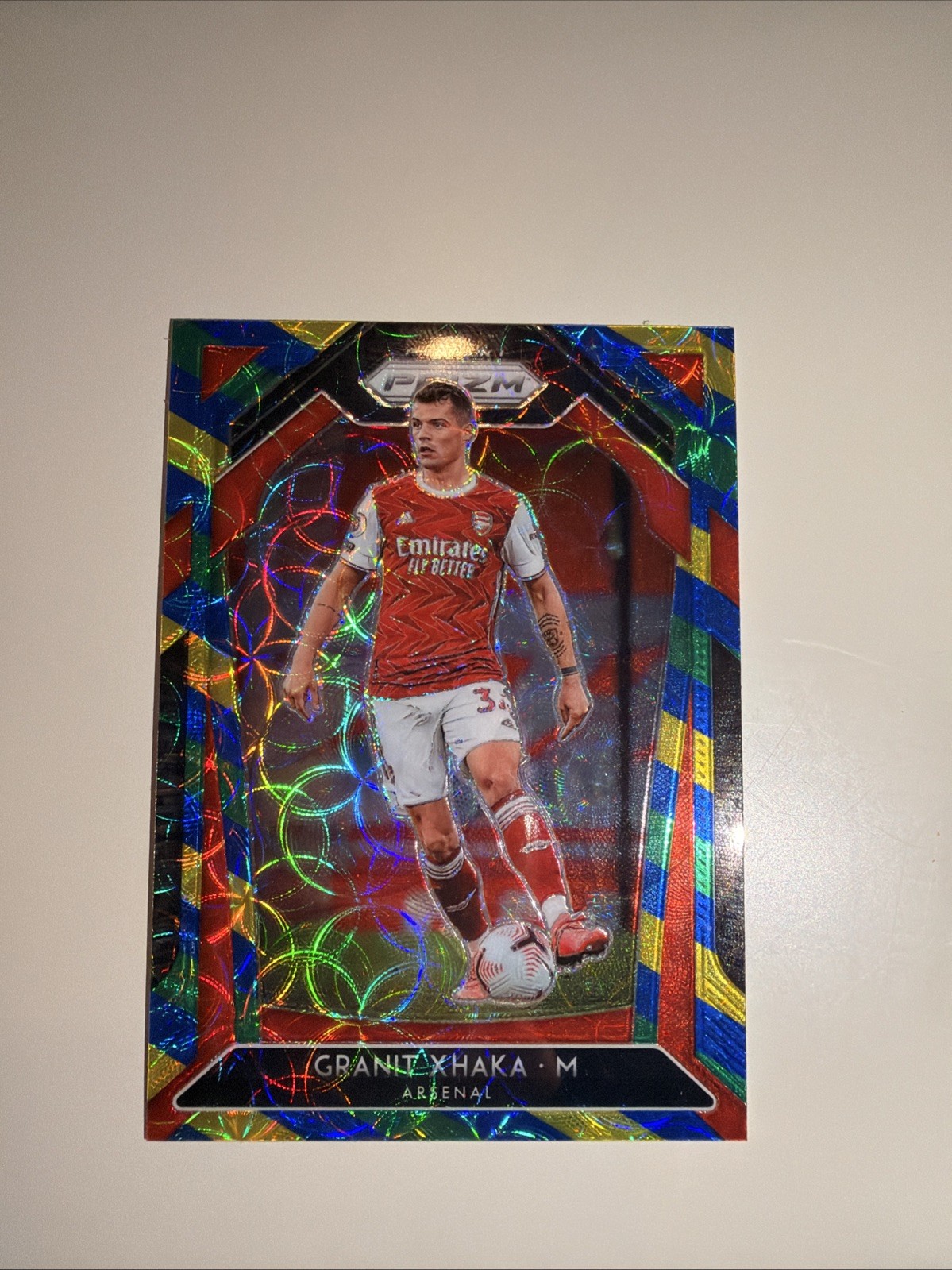 Granit Xhaka 2020-21 Prizm EPL’s Choice Prizm parallel