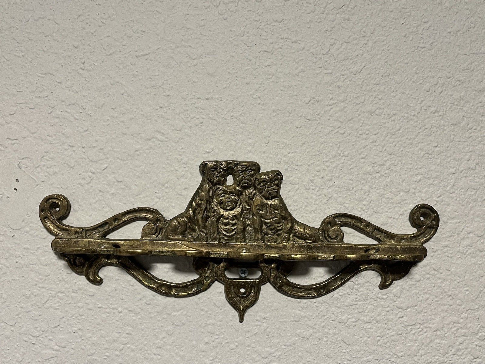 ANTIQUE USA JUDD AMERICAN BULLDOG DOG BRONZE WALL HOOK RACK HOLDER ANTIQUE USA JUDD AMERICAN BULLDOG DOG BRONZE WALL HOOK RACK HOLDER
