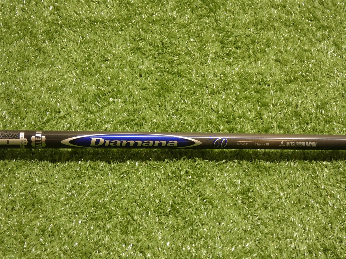 Titleist Mitsubishi Diamana S+ Blue x5ct 60 R Regular Driver Shaft w/Tip