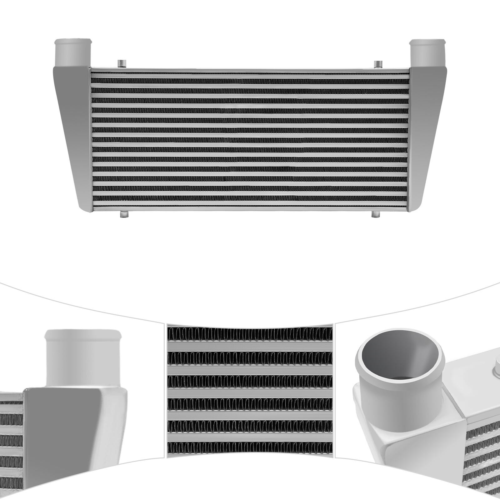 Tube+Fin Universal Full Aluminum Fmic Turbo Front Mount Intercooler 29