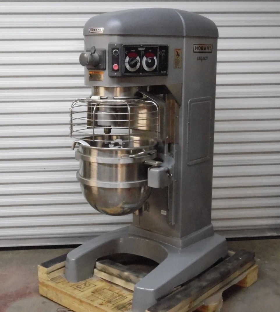 Hobart HL600-1STD (HL662) 60-QT Legacy Pizza Floor Mixer WARRANTY 1 OR 3 Ph NICE