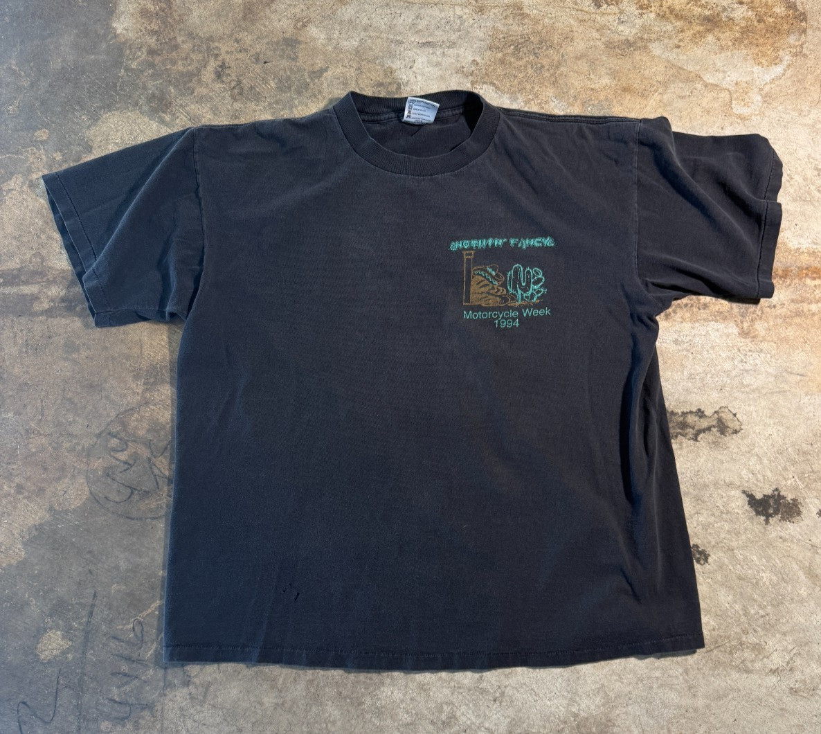 Vintage 1994 Laconia Motorcycle Week T Shirt Weirs Beach NH Oneita XXL USA