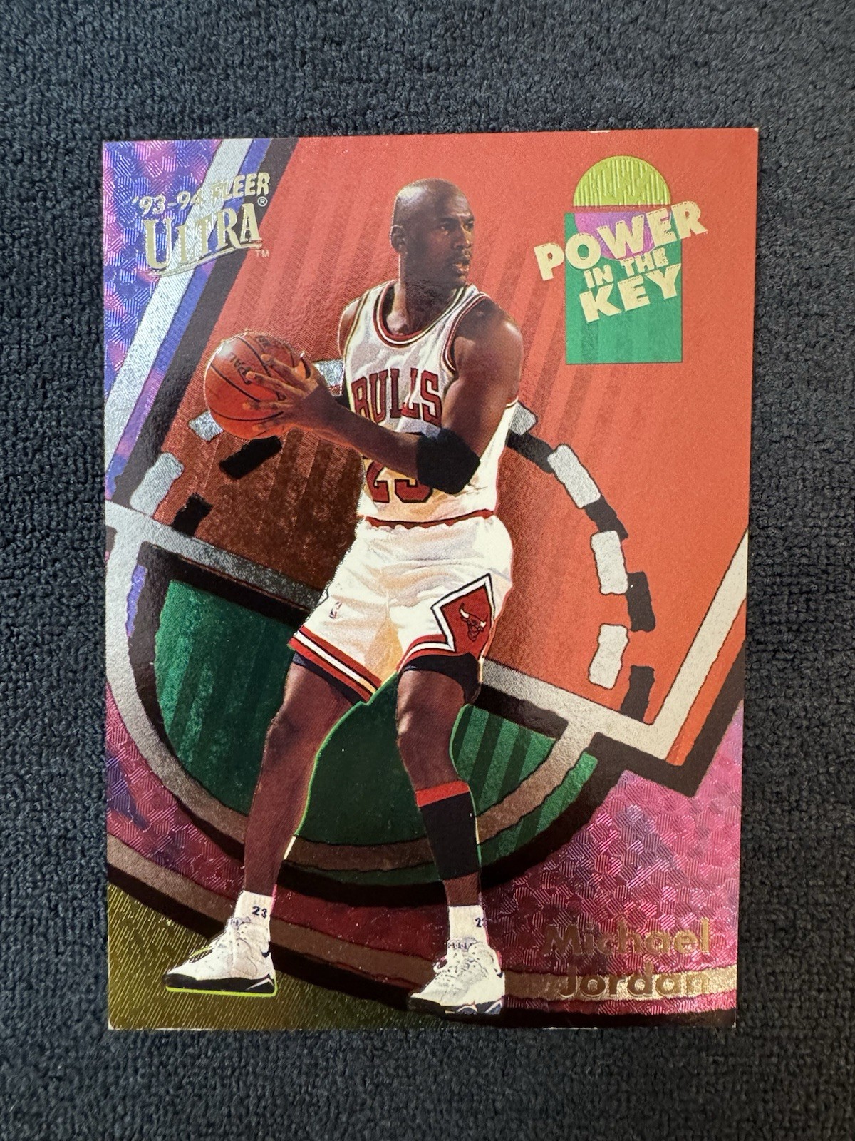 1993-94 Fleer Ultra - Power in the Key Michael Jordan #2 - READ