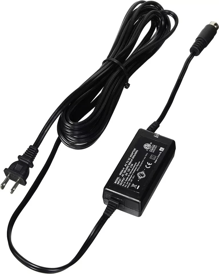Gamecraft Replacement Power Cord/Adaptor - MacGregor Table Top Scoreboard, Black