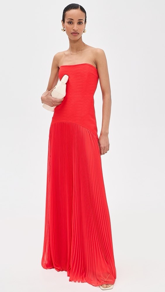ALEXIS Red Sunniva Dress $895 Size S