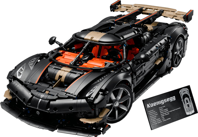 LEGO Technic Koenigsegg Sadair's Spear Megacar Set LEGO Technic Koenigsegg Sadair's Spear Megacar Set