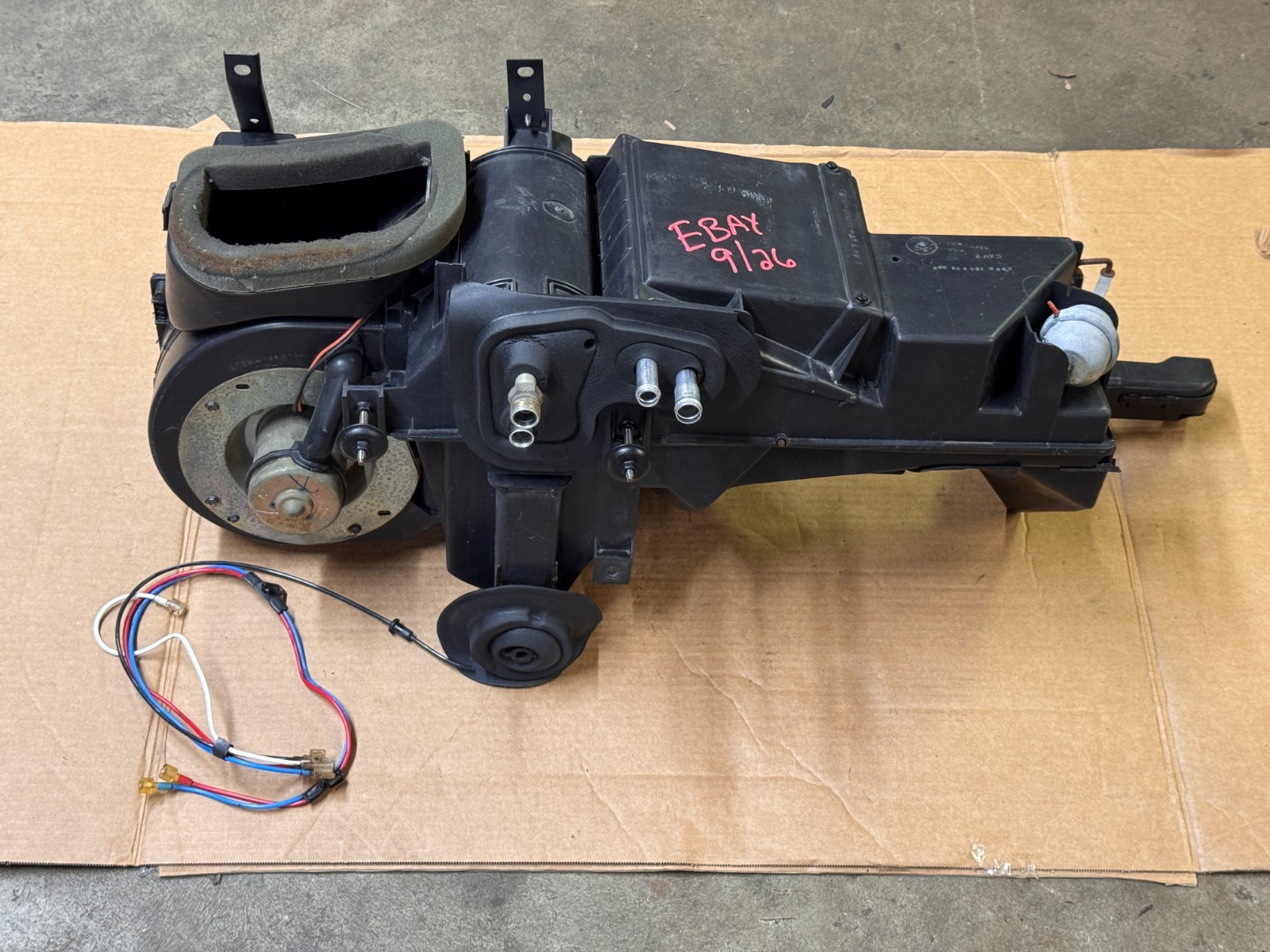 87-90-93 Ford Mustang Firewall Heater & AC Box w/ Blower NEW HEATER CORE OEM GT