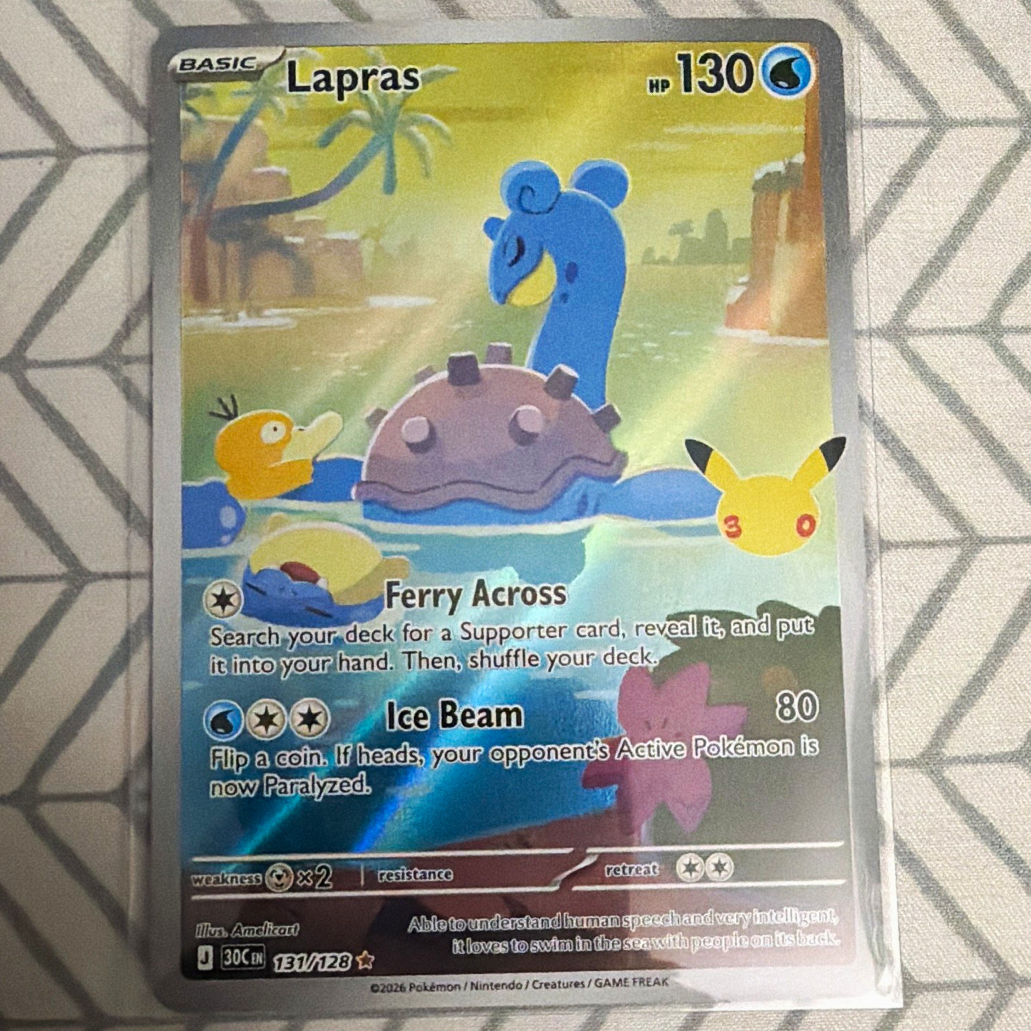 Pokémon TCG Misty\'s Lapras 194/182 Sv10 Destined Rivals Holo Illus Rare EN Pokémon TCG Misty\'s Lapras 194/182 Sv10 Destined Rivals Holo Illus Rare EN
