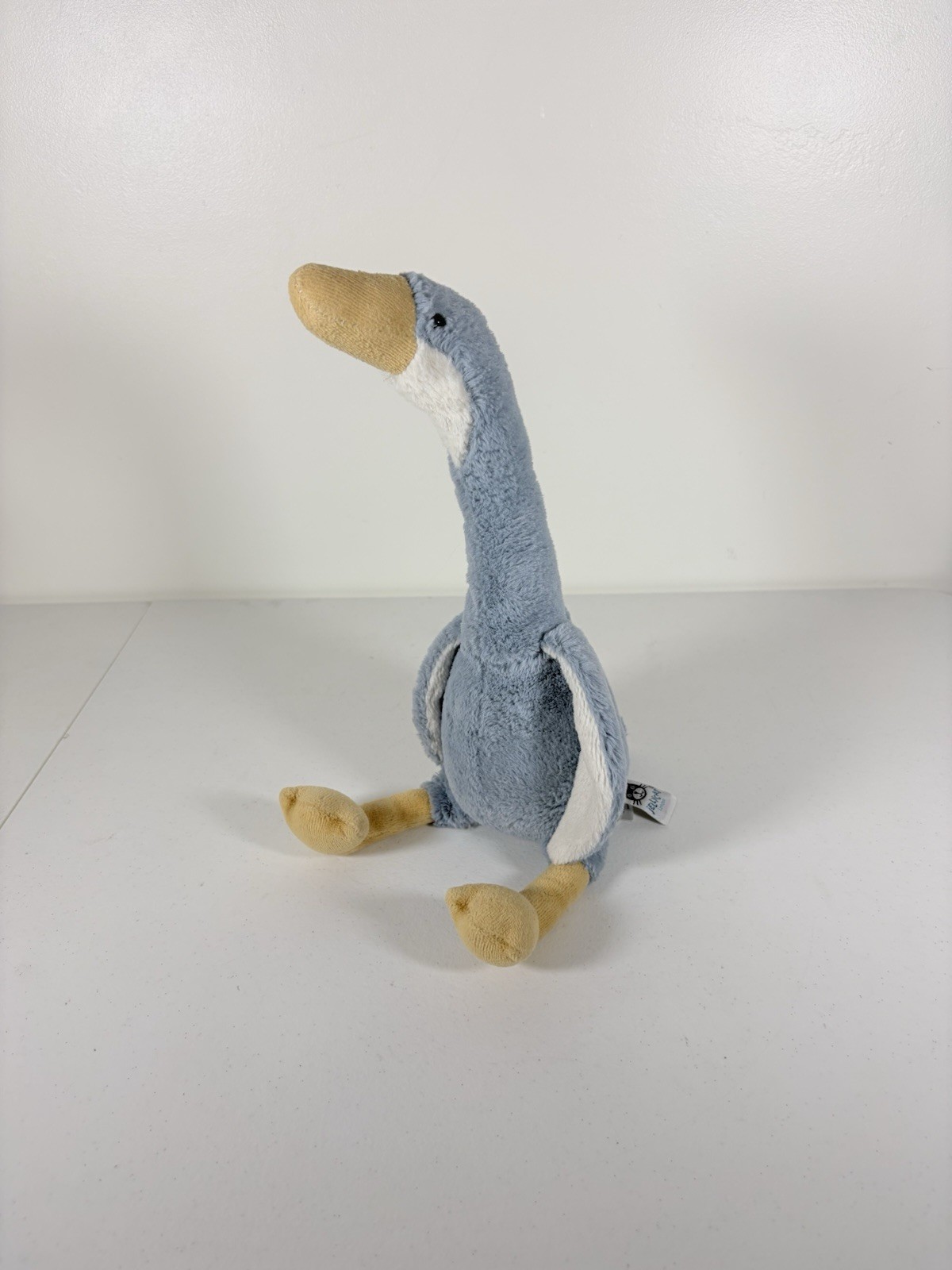 Jellycat London Daisy Runner Duck Blue Goose Plush Rare Retired Jellycat London Daisy Runner Duck Blue Goose Plush Rare Retired