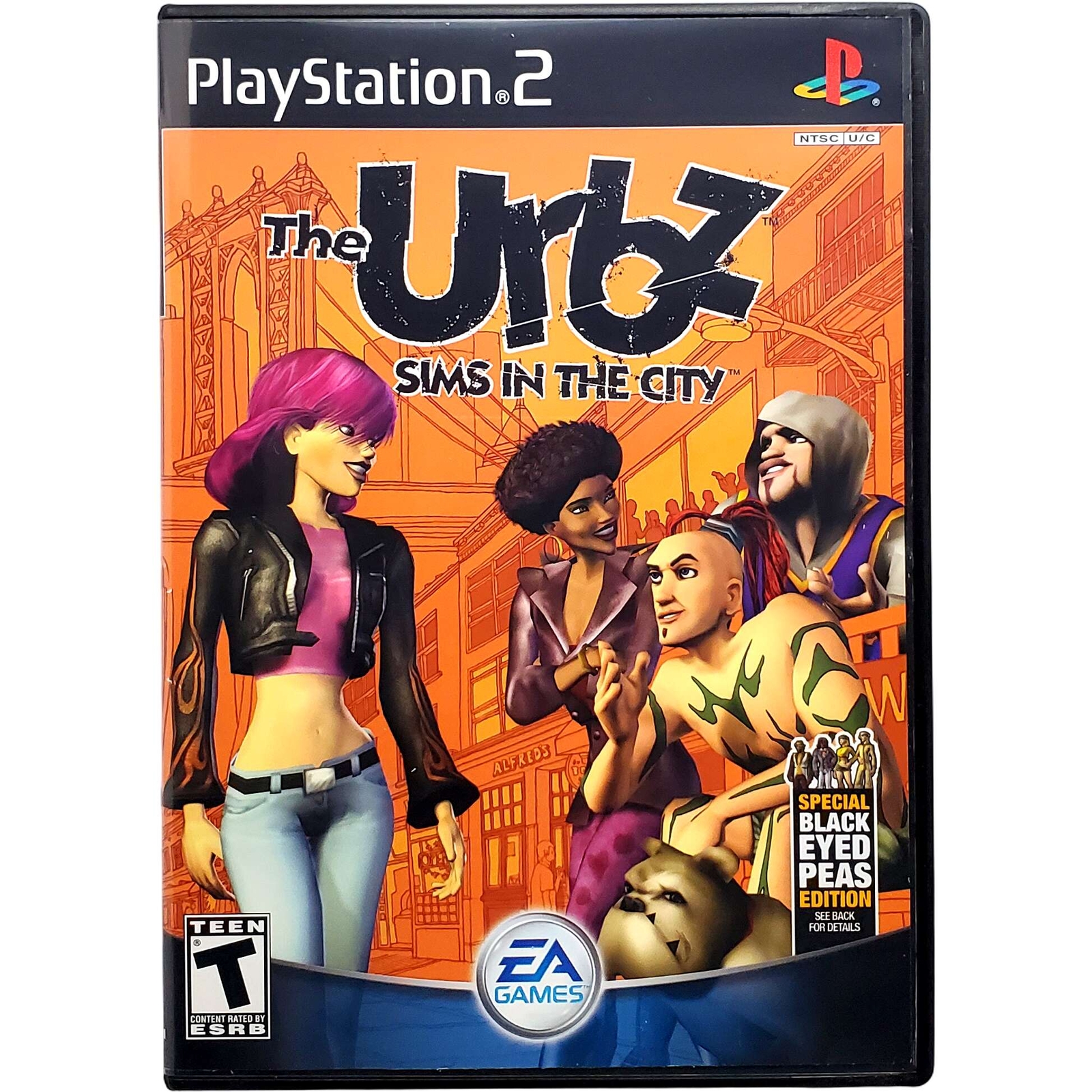 The Urbz Sims In The City - Sony Playstation 2 PS2 Pristine Tested 1Y Guarantee