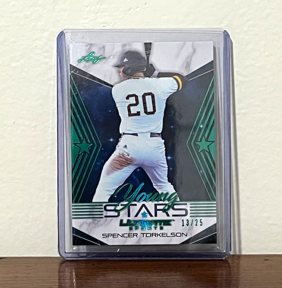 Leaf 2021 Ultimate Sports Young Stars Spencer Torkelson #YS-03 Green /25 RC Leaf 2021 Ultimate Sports Young Stars Spencer Torkelson #YS-03 Green /25 RC