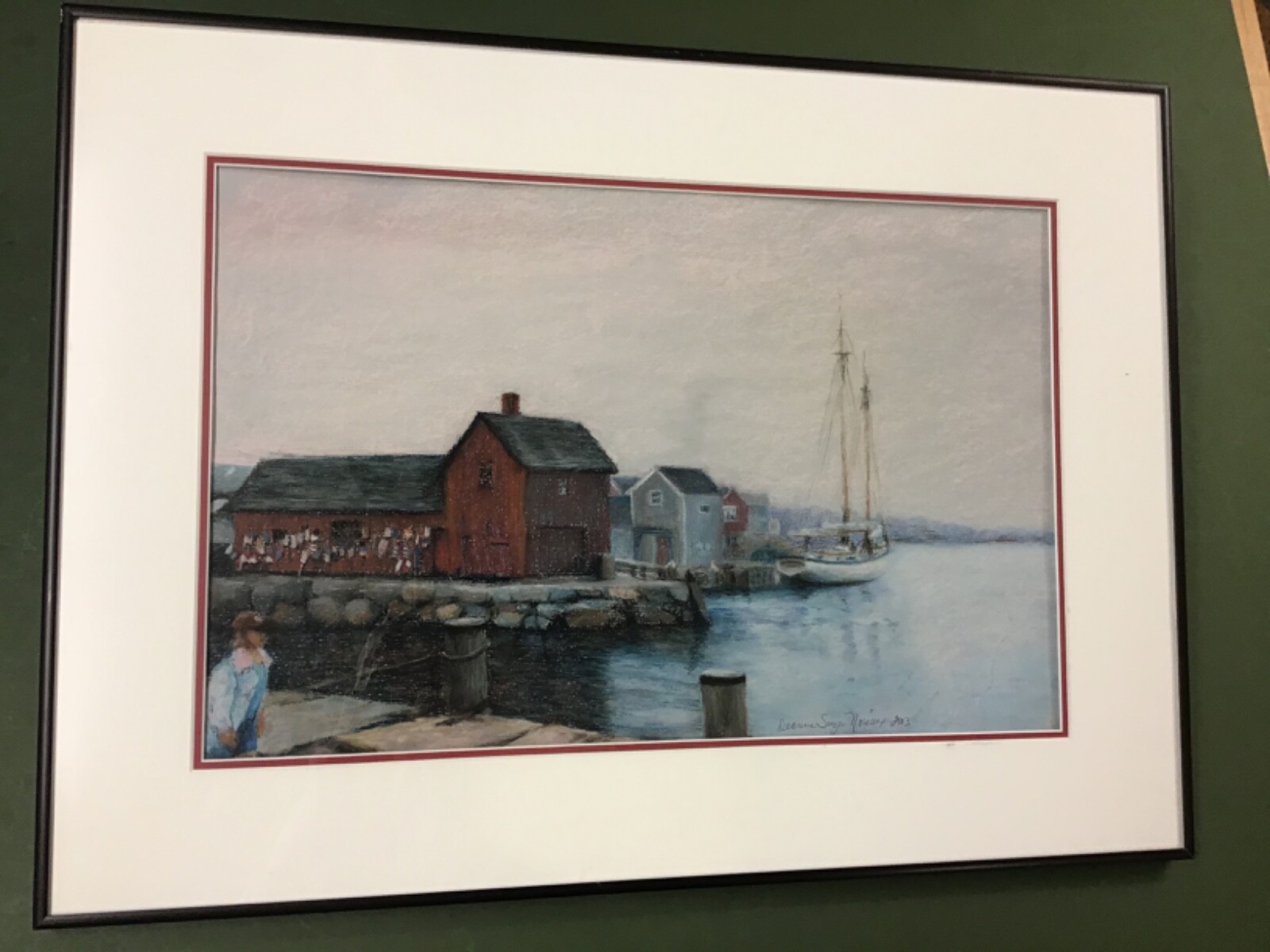 Deanne Noiseux Scituate Massachusetts Artist Motif #1 Pastel