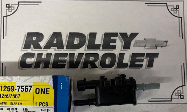 NEW GM OEM 01-19 AURA EMISSION SYSTEM COMPONENTS- PURGE VALVE GMC 12597567