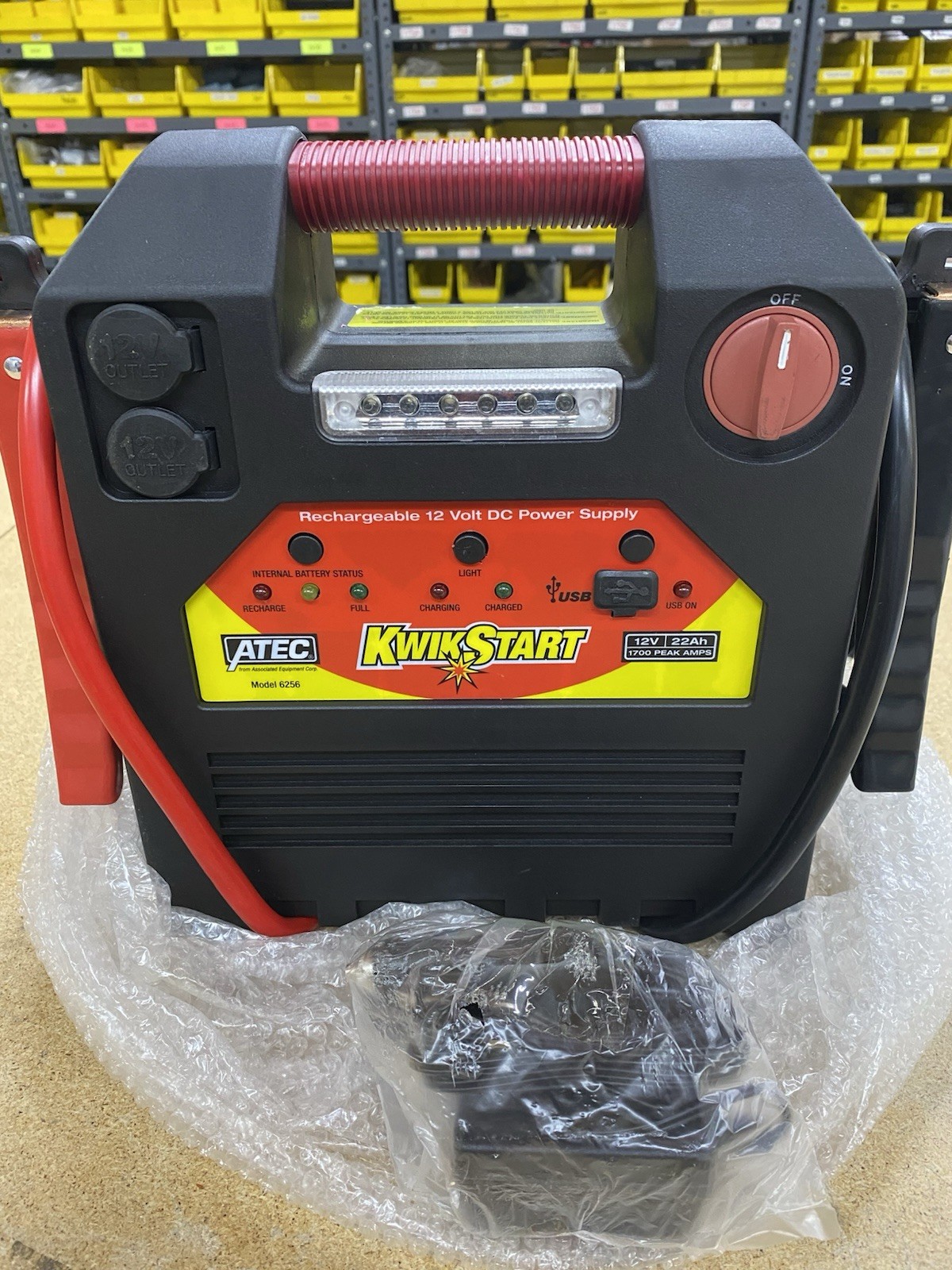 Associated Equipment ASO-6256 12V 22 Ah ATEC Kwikstart (360Cca) Associated Equipment ASO-6256 12V 22 Ah ATEC Kwikstart (360Cca)