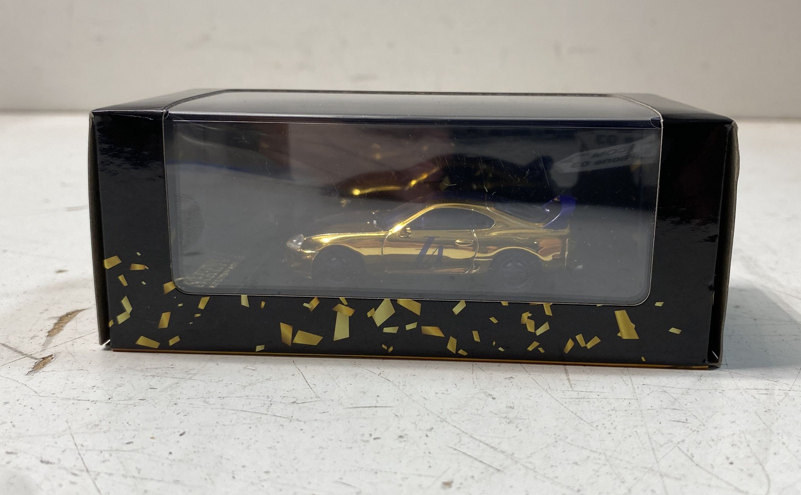 GreenLight Toyota Supra Gold Los Angeles Lakers 50th Anniversary Diecast 1:64