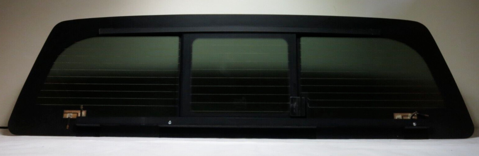 Fit 2017-2025 Nissan Titan 2 & 4 Door Power Sliding Back Glass Window w/ Heat Fit 2017-2025 Nissan Titan 2 & 4 Door Power Sliding Back Glass Window w/ Heat