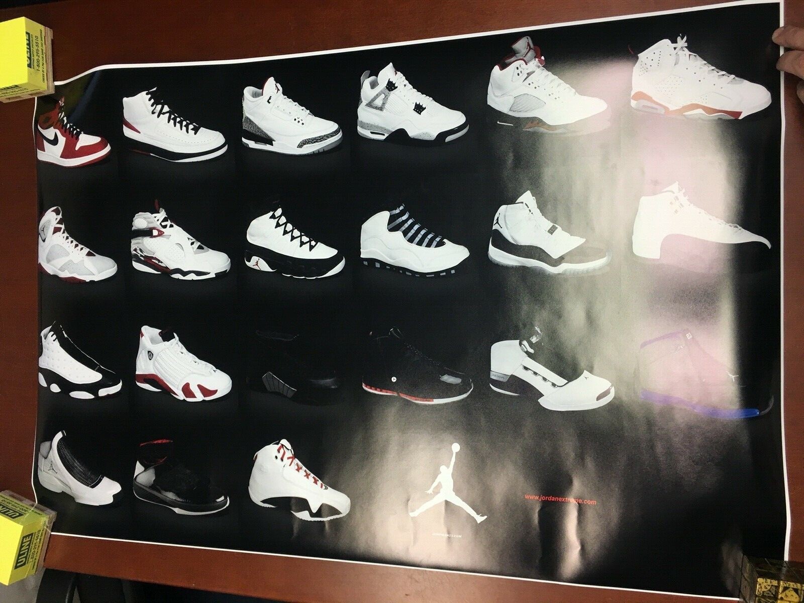 HISTORY OF AIR JORDAN POSTER 24x36 Nike
