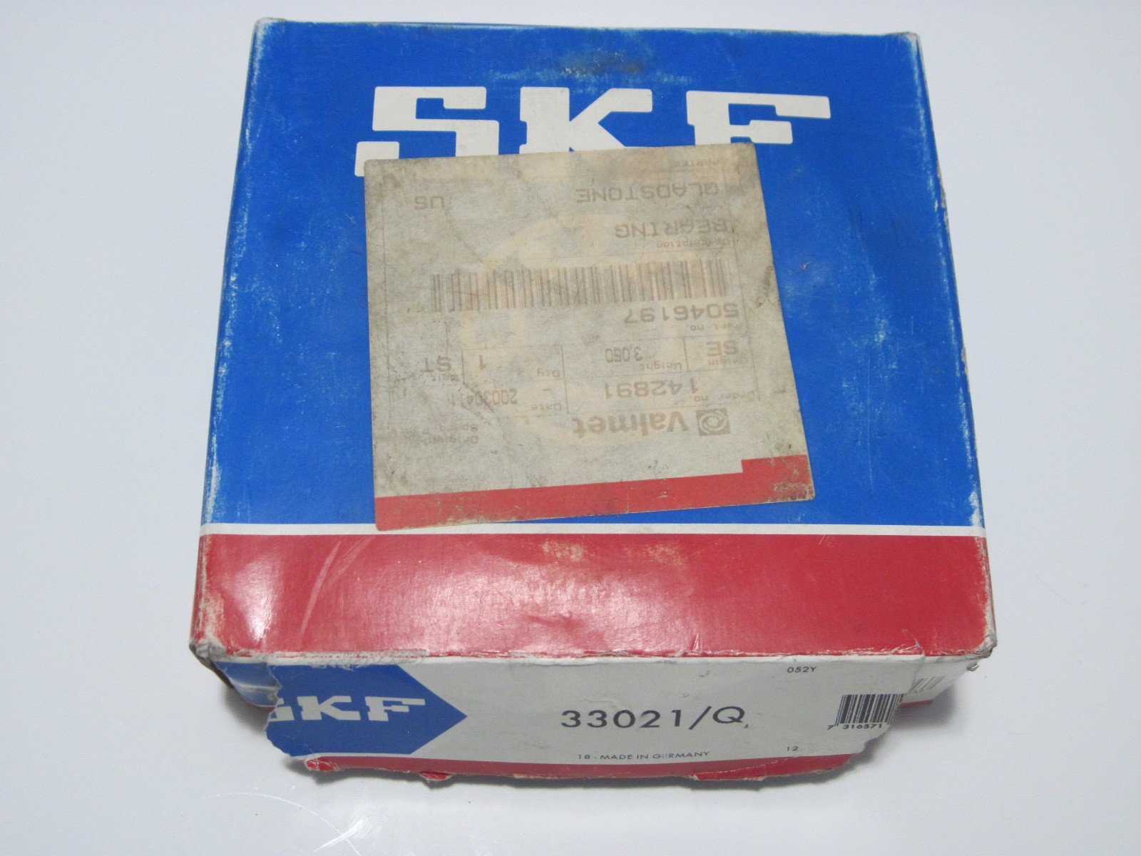 NOS SKF 33021/Q Tapered Roller Bearing Single Row 105 x 160 x 43MM 6312984 NOS SKF 33021/Q Tapered Roller Bearing Single Row 105 x 160 x 43MM 6312984