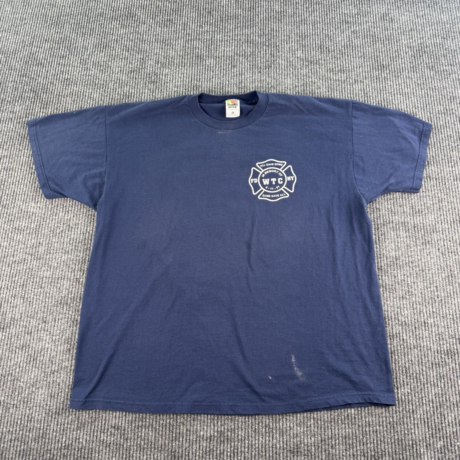 FDNY World Trade Center Memorial Shirt XXL Heroes At Ground Zero New York