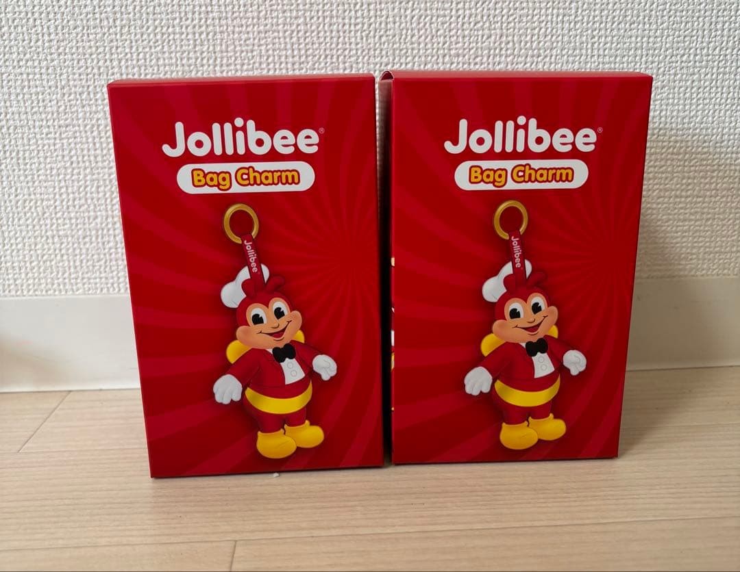 Jollibee Bag Charm Set of 2 Jollibee Bag Charm Set of 2