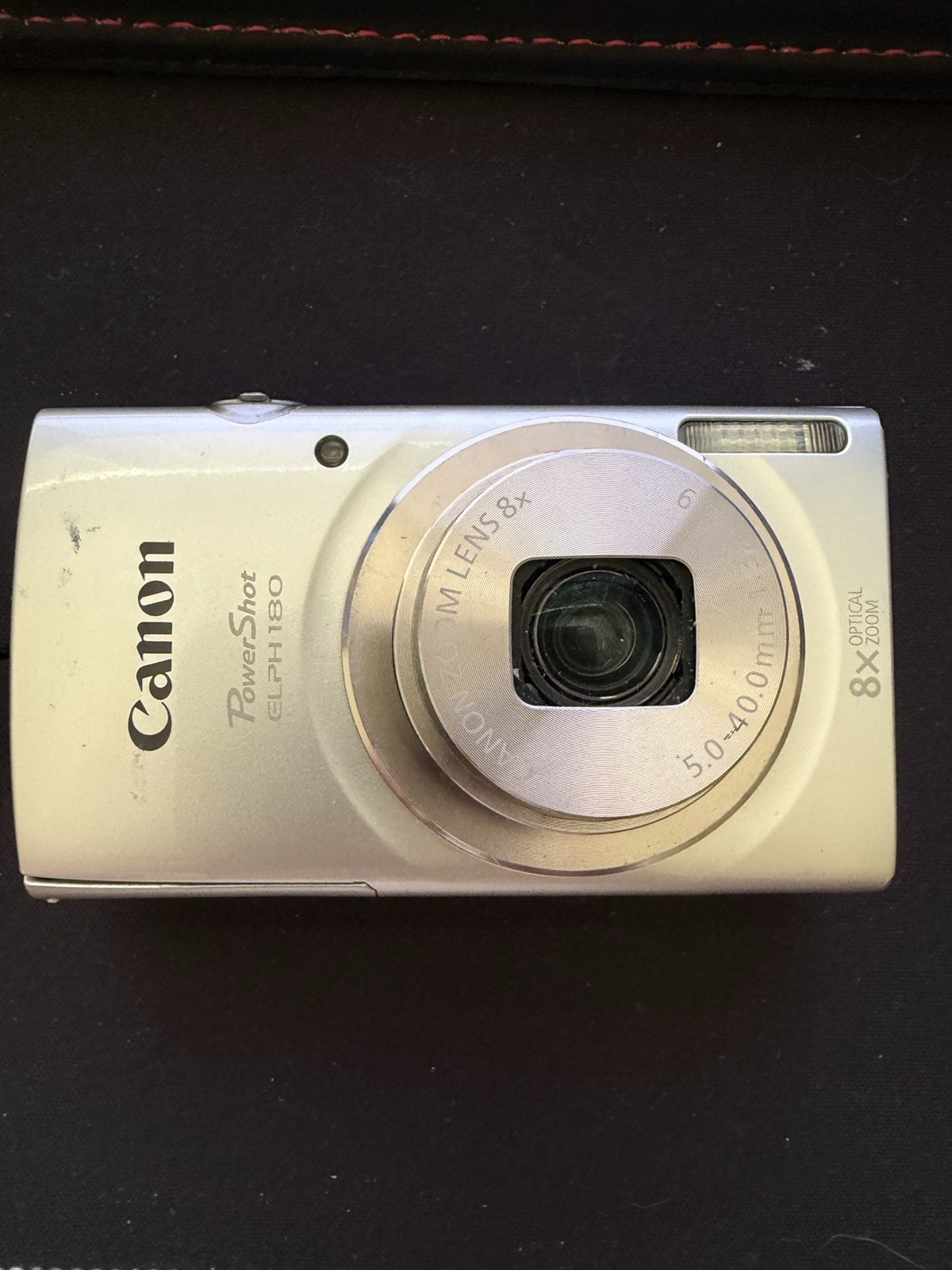 Canon PowerShot ELPH 180 20MP Digital Camera - Silver (No Memory Card Included)