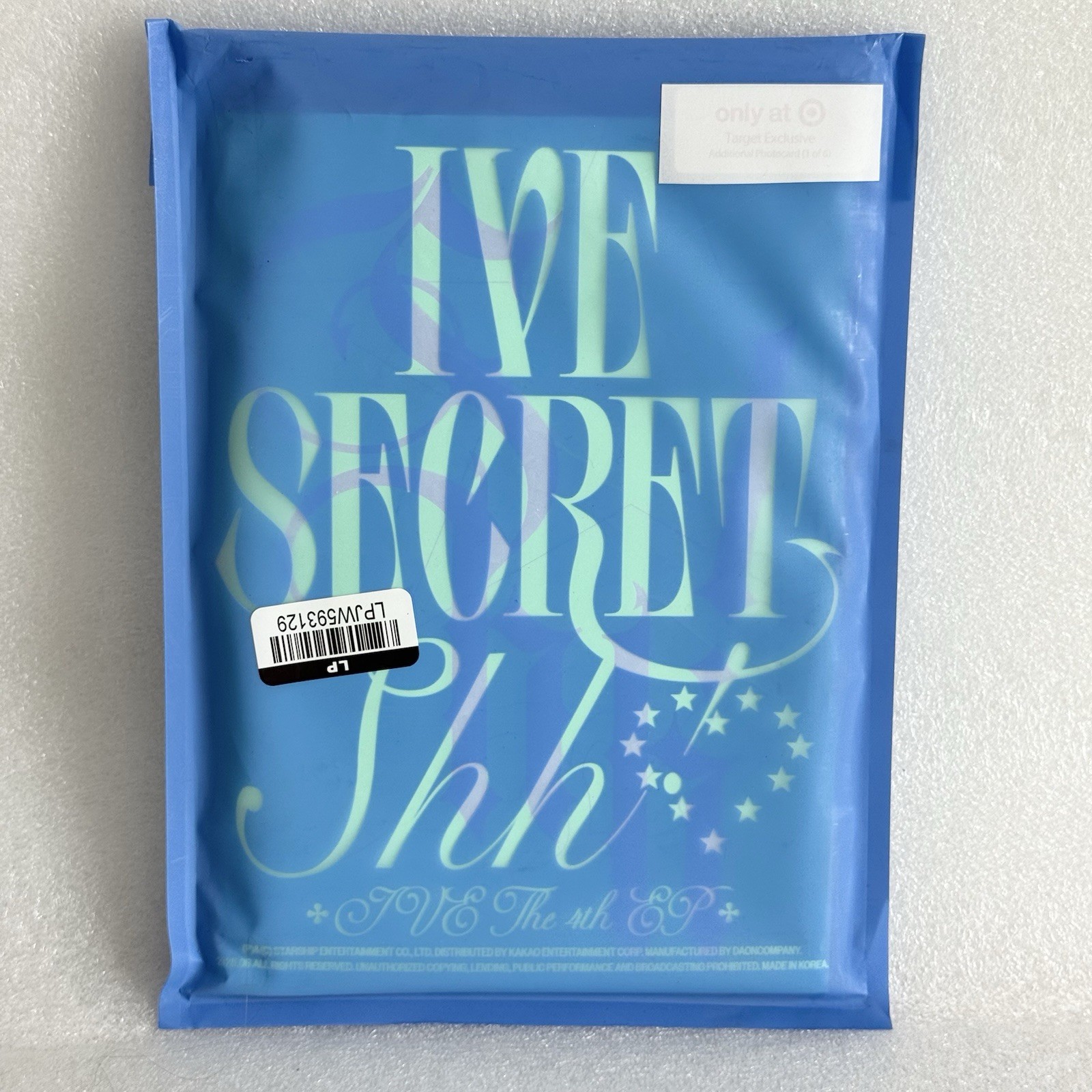IVE [IVE SECRET] 4th EP Album/CD+Photo Book+Card+Poster+POB+GIFT K-POP SEALED