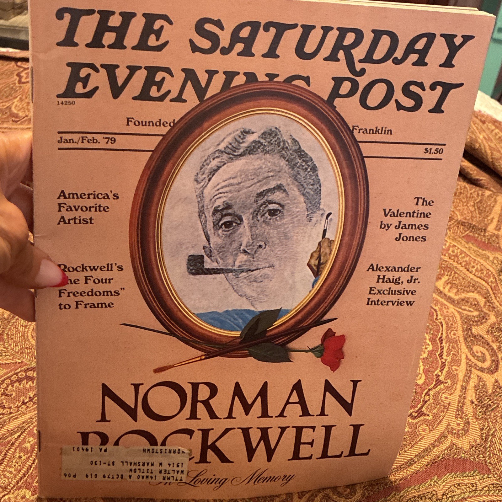 The Saturday Evening Post Jan/Feb 1979 Illustrated Issue - Norman Rockwell