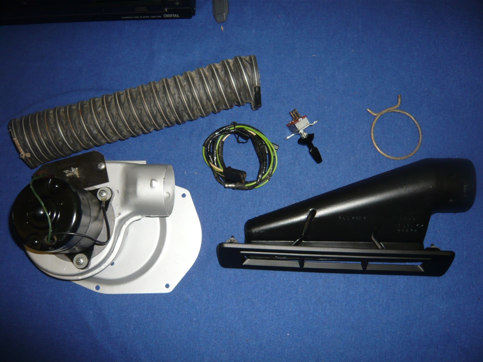 1970-1974 Mopar Cuda Challenger E Body Rear Window Defogger W/ Switch Rebuilt