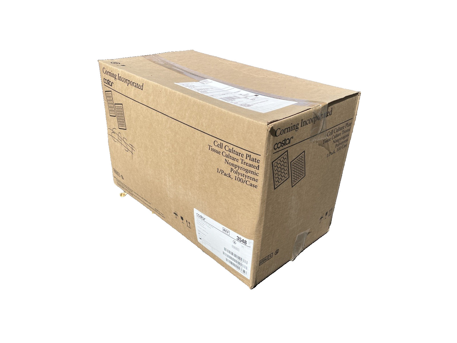Corning Costar REF 3548 Clear TC Treated 48 Well Plates, Case of 100, New Corning Costar REF 3548 Clear TC Treated 48 Well Plates, Case of 100, New