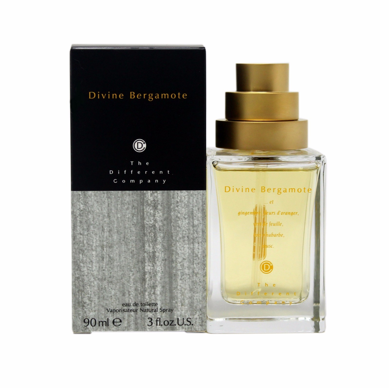 DIVINE BERGAMOTE BY THE DIFFERENT COMPANY EDT SPRAY 90 ML/3 FL.OZ(NO CELLOPHANE)