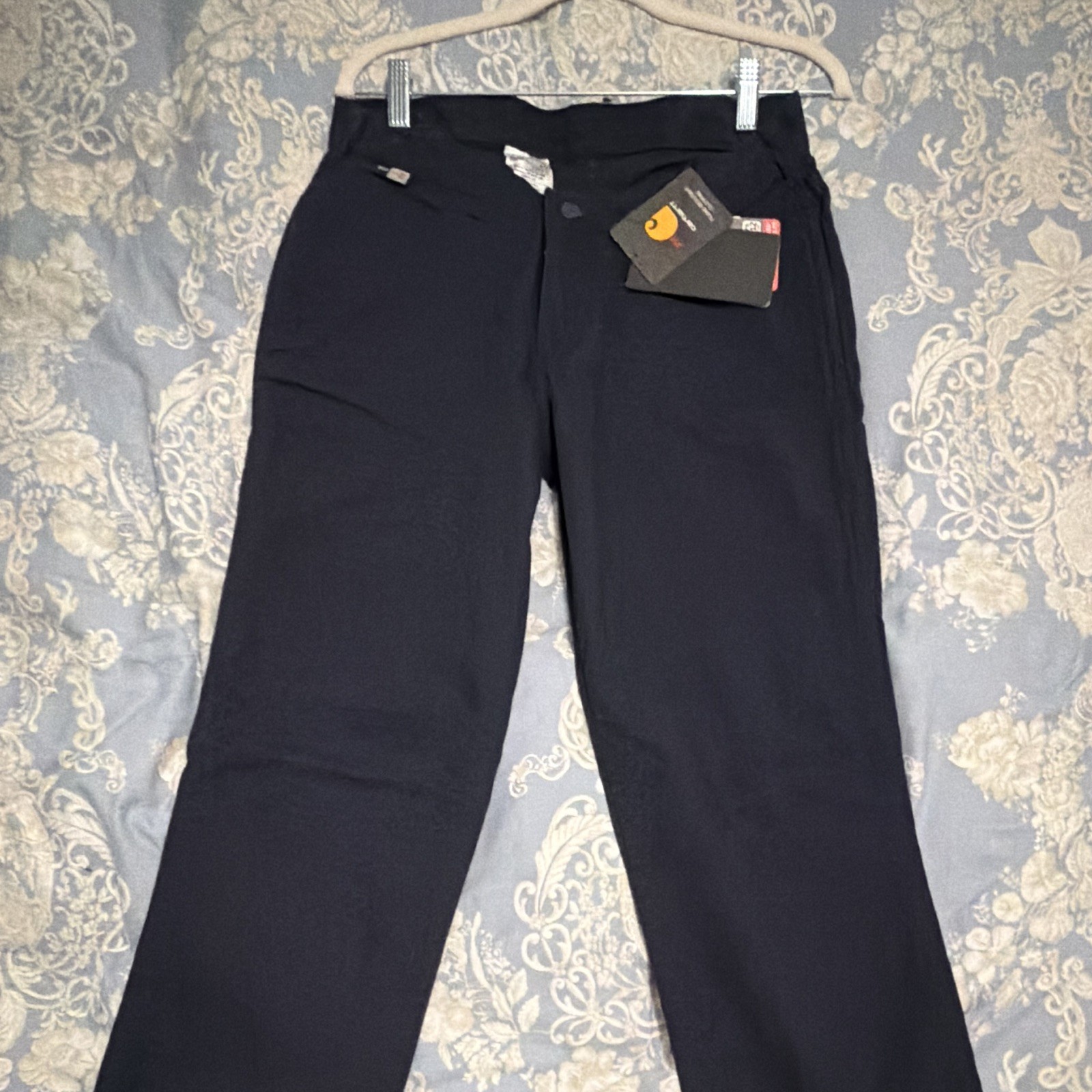 Carhartt Women’s FR Flame-Resistant Rugged Flex Work Pants Navy 6 Regular Carhartt Women’s FR Flame-Resistant Rugged Flex Work Pants Navy 6 Regular