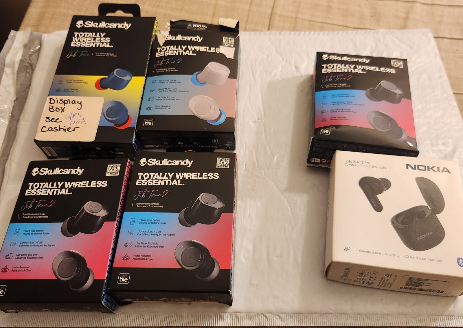 skullcandy headphones lot Of 6 Jib True 2 Read Discription skullcandy headphones lot Of 6 Jib True 2 Read Discription