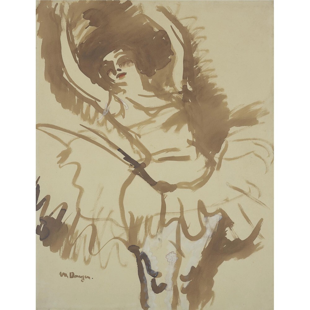 Kees Van Dongen La Danseuse : Archival Quality Giclée Art Print 1906